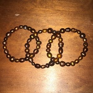 3 Beaded bracelets